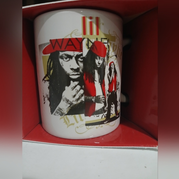 Little Lil Wayne Photo Montage White Coffee Mug - Young money Merchandise (NEW) - Picture 2 of 7